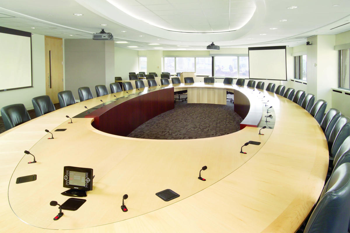 Ontario Medical Association Conference Table - Svend Nielsen Ltd.